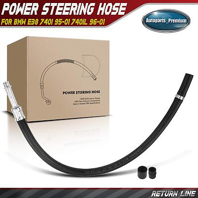 #ad Power Steering Return Line Hose Assembly for BMW E38 740i 1995 2001 740iL 5.4L $16.99