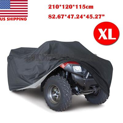 #ad ATV Cover Dust Rain Protector For Polaris Honda Yamaha Can Am Suzuki $31.45
