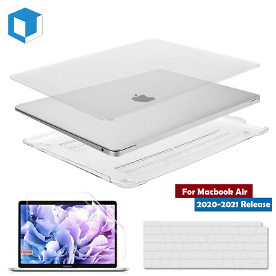 #ad For Macbook Air 13quot; Clear Hard Case Keyboard amp; Screen Cover A2337 A2179 2020 M1 $13.99