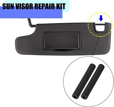 #ad 4 PACK Sun Visor Repair Kit tube Sunvisor For Wrangler JK JKU Driver 07 08 17 $8.99