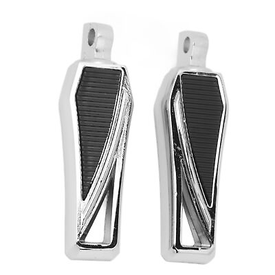 #ad 1pair Motorcycle Highway Footpegs Angled Foot Rest For Davidson⁺ $35.00