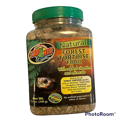 #ad Zoo Med Laboratories Natural Forest Tortoise Food 8.5 Ounce Item ZM 120 New $9.99