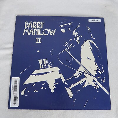 #ad Barry Manilow Barry Manilow Ii LP Vinyl Record Album $7.82