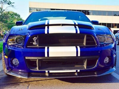 #ad Decal Halo Graphic Stripe Body Kit for Ford Mustang Projector Bonnet Exhaust LED GBP 48.99