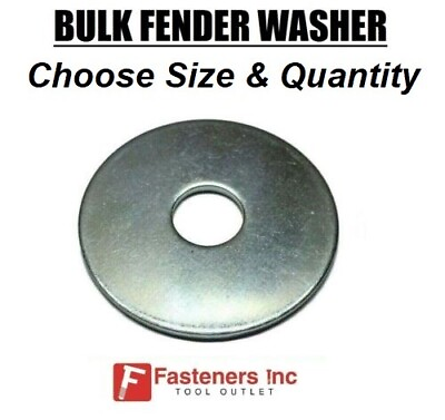 #ad Fender Washers Large Diameter Zinc Plated All Sizes amp; Quantities $136.99