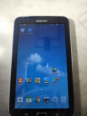 #ad Samsung 7quot; Galaxy Tab 3 16GB Wi Fi ATamp;T Cell Tablet SM T217A And. 4.4.2 W CRD $30.00