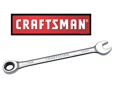 New Craftsman Ratcheting Combination Wrench Any Size Metric SAE Inch Polished $19.95