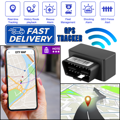 #ad OBD2 II GPS Tracker Real Time Vehicle Tracking Device GSM GPRS APS Car Locator $19.98