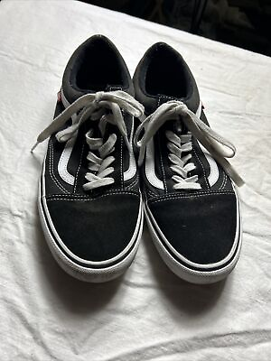 #ad VANS Old Skool Men#x27;s Size 13 Black White Low Top Skate Shoes 721278 $22.50