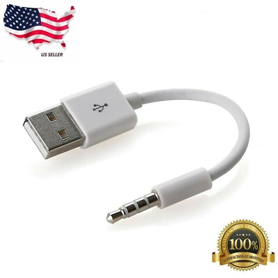 #ad #ad USB 3.5mm Data Sync Charger Cable Cord For Apple iPod Shuffle 3rd amp; 4th Gen $2.89