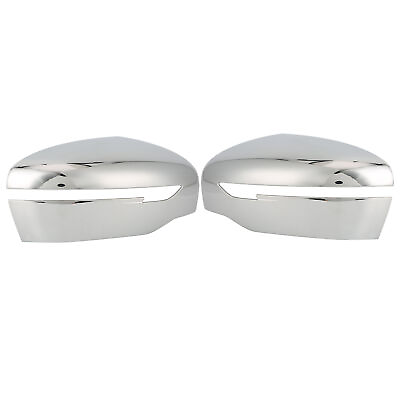 #ad Side Rearview Mirror Trim Cover Chromium Plating For Navara NP300 Frontier 201⁺ $28.25