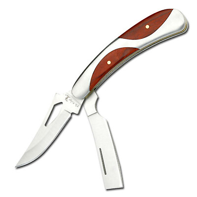 #ad Elk Ridge ER 114 GENTLEMAN#x27;S KNIFE Manual Fodler Knife $15.93