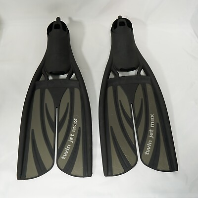 #ad Scubapro Twin Jet Max Closed Heel Split Fins Size SMALL 5 6 $24.95