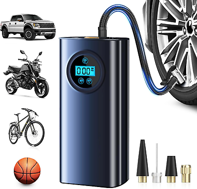 #ad Tire Inflator Portable Air Compressor Cordless Multipurpose Portable Air for $29.60