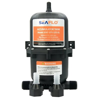 #ad Seaflo Marine RV Water Accumulator Tank Boat Water Pump Pressure 0.75L 23.5oz US $35.98