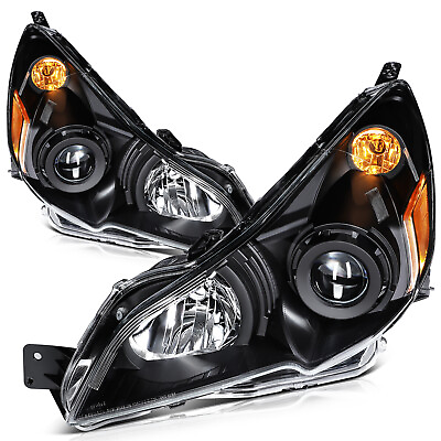 #ad For 2010 2014 Subaru Legacy amp; Outback Black Left amp; Right Headlights Assembly Set $149.99