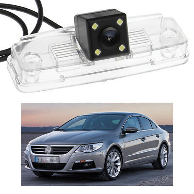 #ad 4 LED CCD Car Rear View Camera Reverse Backup for 2009 2012 10 11 Volkswagen CC $19.31