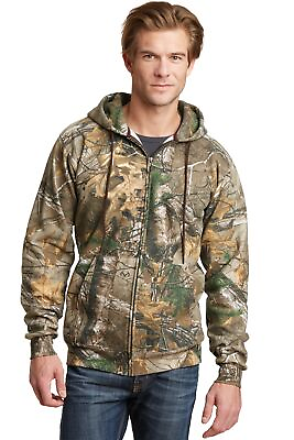 #ad Russell Outdoors Realtree Full Zip Hooded Sweatshirt. RO78ZH $41.99