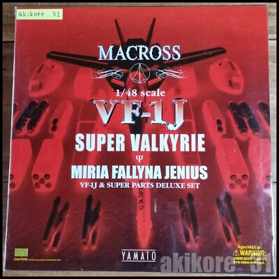 #ad Yamato Macross VF 1J 1 48 Super Valkyrie MIRIA JENIUS amp; SUPER PARTS DELUXE set $298.00
