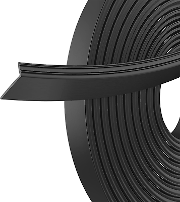 #ad R854056 RV Slide Out Wiper Seal 1 1 2quot; Clip On 25#x27; Weather Seal Black Rubber $46.99