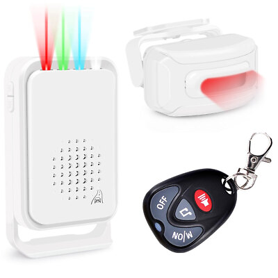 #ad Wireless Driveway Alarm Outdoor Weatherproof Motion Sensor Detector Security $10.00