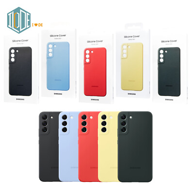 #ad Original Samsung Official Galaxy S22 5G Silicone Cover EF PS906 $5.99