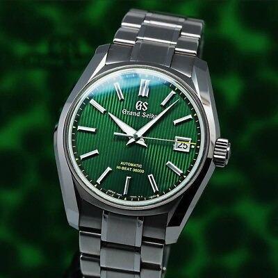 #ad New Grand Seiko High Beat Green Dial Limited 250 SBGH261 Automatic Men#x27;s Watch $9750.00