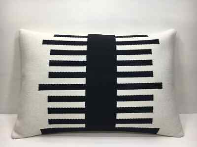 #ad 16x24 Kilim Pillow Decorative White Kilim Pillow Cover Turkish Handmade Pillow $28.45