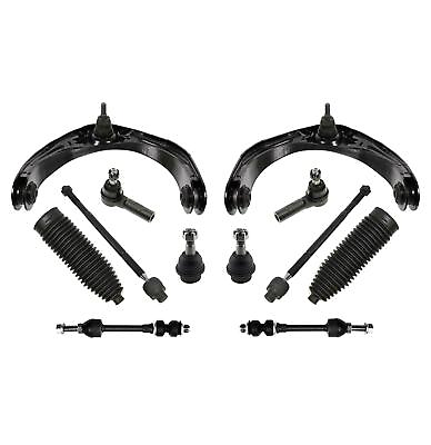 #ad 12 Pc Upper Control Arm Ball Joint Tie Rod Sway Bar Kit for Dodge Ram 1500 2WD $155.82