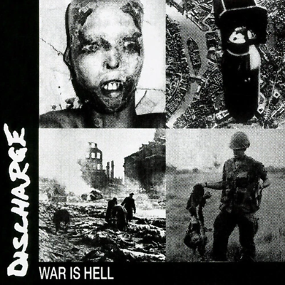 #ad Discharge War Is Hell Blue Vinyl NEW Sealed Vinyl LP Album $23.99