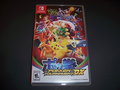 #ad Replacement Case ONLY Pokken Tournament DX Switch Box UAE Version $6.49