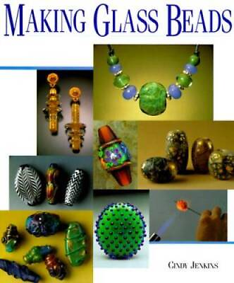 #ad Making Glass Beads Beadwork Books Hardcover By Jenkins Cindy GOOD $4.41