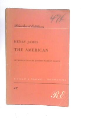 #ad The American Henry James 1958 ID:29061 $24.50