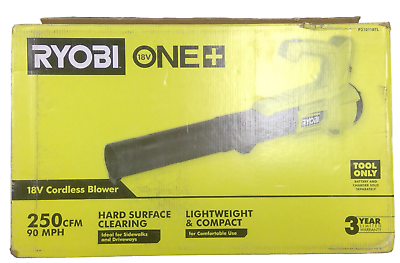 #ad #ad USED RYOBI P21011 18v Cordless Blower TOOL ONLY $47.25