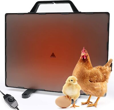 #ad Chicken Coop Heater Safe Radiant Space Heat Energy Chick Pet Cat Dog Warmer $29.49