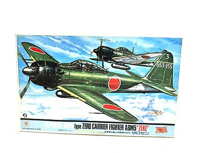 #ad Otaki 1 48 Scale Zero Japanese Navy Carrier Fighter A6M5 Zeke Plastic Model Kit $29.10