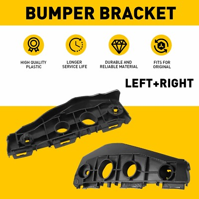 #ad For 2011 2013 Toyota Corolla Front Bumper Support Bracket Set Left and Right $11.99