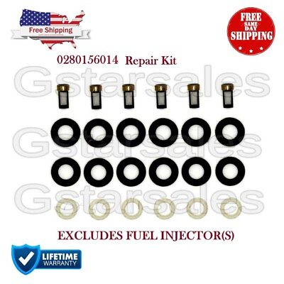 #ad Repair Kit for Fuel Injectors for Mercedes 3.2L 2.6L V6 Crossfire 0280156014 $29.99