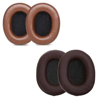 #ad Replacement Ear Pads Cushion for Headset Leather Sleeves $8.46