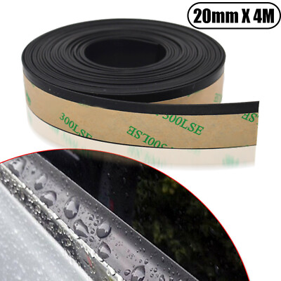 #ad Rubber Seal Strip Front Rear Side Window Trim Edge Weatherstrip Guard For Honda $12.98