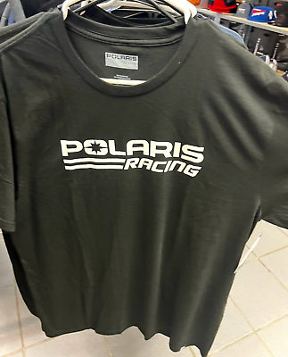 #ad MEN#x27;S Polaris Racing Tee Black Size XXL 286461912 $32.99