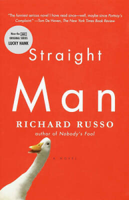 #ad Straight Man: A Novel Paperback By Russo Richard GOOD $3.95
