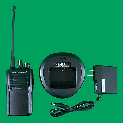 #ad Vertex Standard VX 261 Two Way Radio Charger Analog 450 MHz 512 MHz $75.00