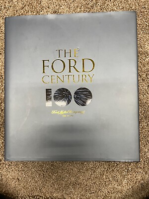 #ad The Ford Century 100 Years Book By Russ Banham 2002 1st Edition Employee Copy $12.99