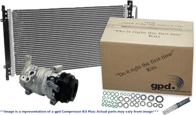 #ad A C Compressor Compressor Kit New with Condenser Global fits 05 06 Volvo S60 $347.98