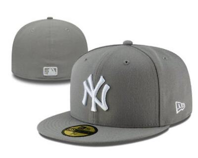 #ad #ad New York Yankees NYY MLB New Era 59FIFTY Fitted Cap 5950 Baseball Hat $13.99