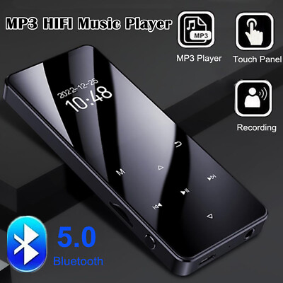 #ad MP4 MP3 Player Support 128GB Bluetooth Lossless Music FM Radio Recorder Sport US $23.14