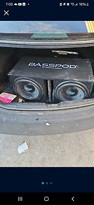 #ad 12 inch subwoofers with amp and box $25000.00