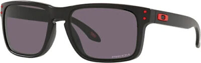 #ad #ad Oakley OO9102 U2 Holbrook Sunglasses Matte Black Prizm Grey Lens 100% AUTHENTIC $70.98