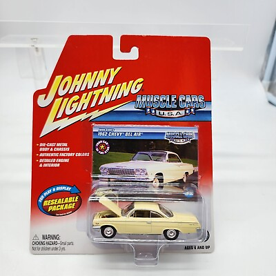 #ad Johnny Lightning Muscle Cars USA 1962 Chevy Bel Air John Ginn#x27;s 2004 NIP $17.95